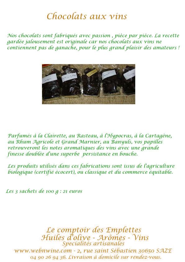 voici les chocolats auxquels je n'ai pas pu r�sister !